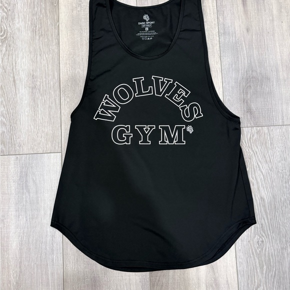 Darc Sport Wolves Gym Black Tank Top - Picture 2 of 7